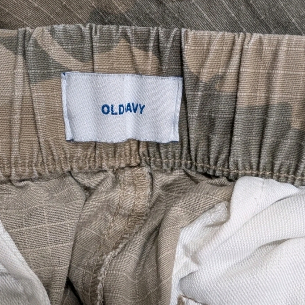 Old Navy Camouflage Jogger Cargo Pants Mens L 34x29 Outdoor Hunting #5555 - Picture 11 of 11